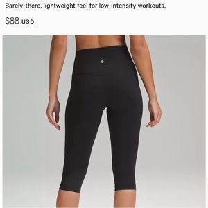 🌟like new🌟 Lululemon Align leggings. Worn and washed once, tags removed.